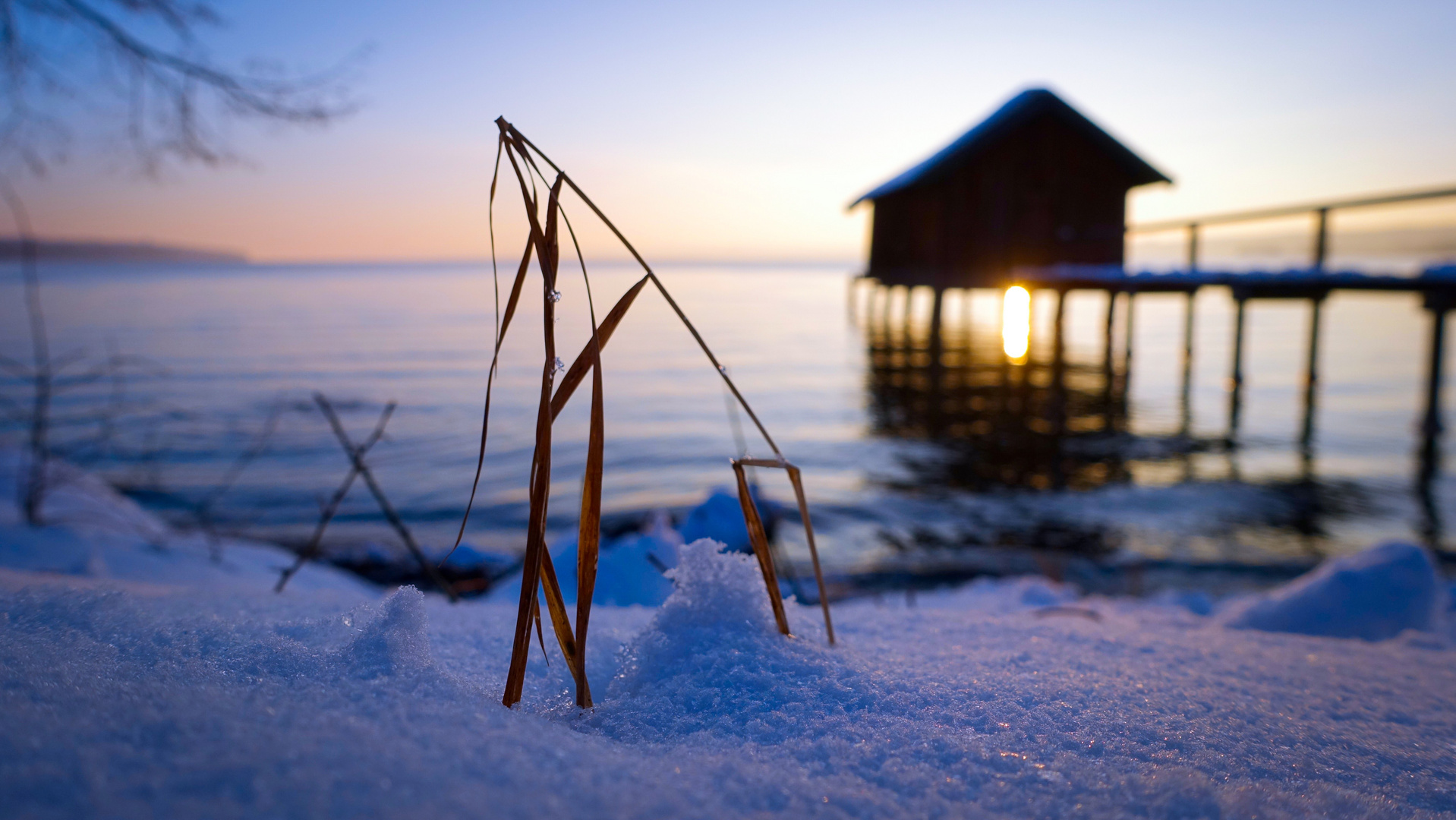 Winter am Ammersee