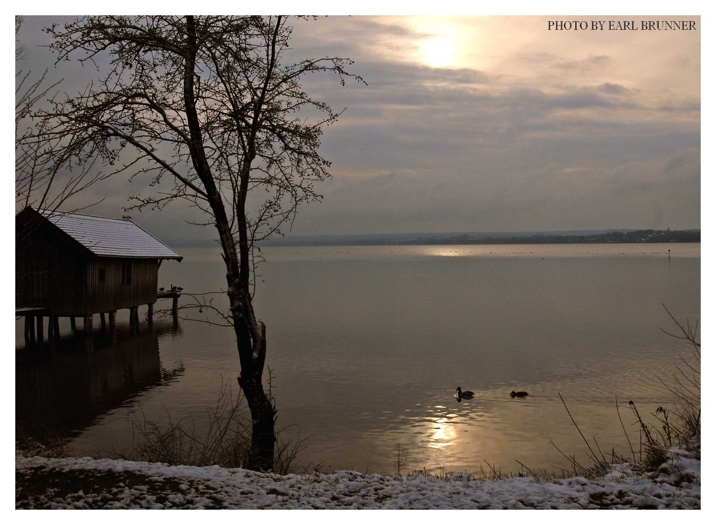 Winter am Ammersee