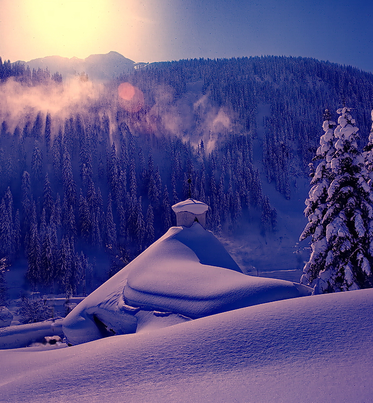 Winter am Arlberg...