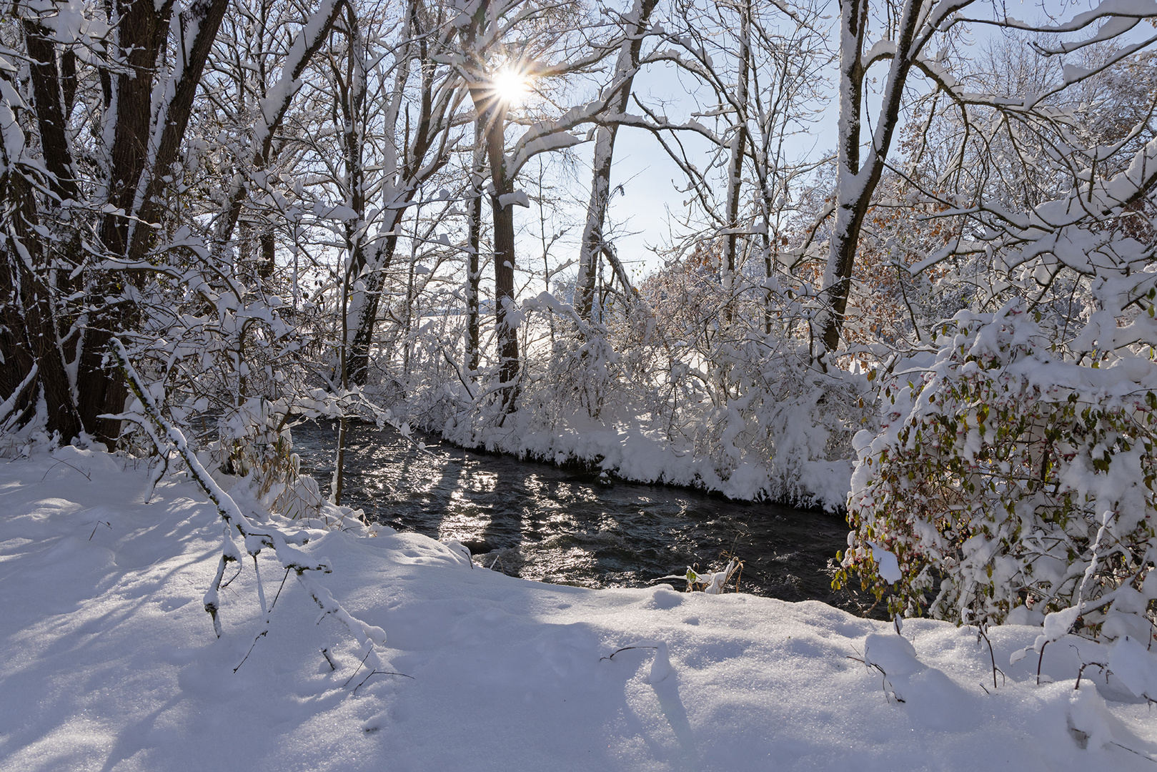 Winter am Bach