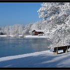 Winter am Badesee