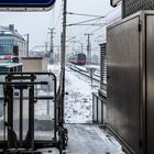 Winter am Bahngelände Bhf. Floridsdorf