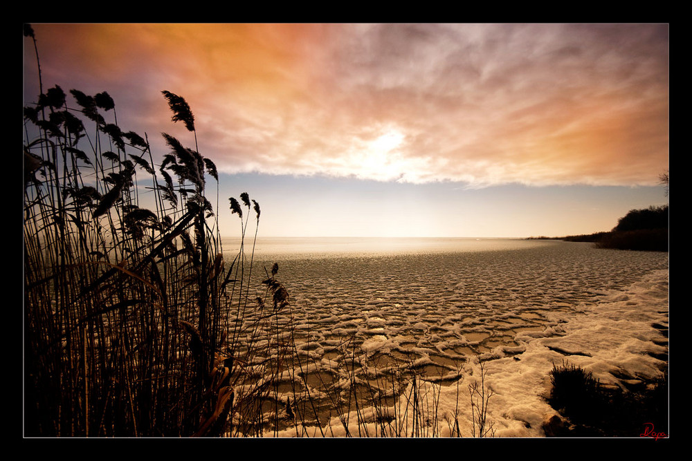 Winter am Balaton