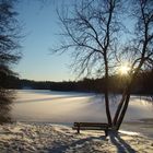 Winter am Biggesee