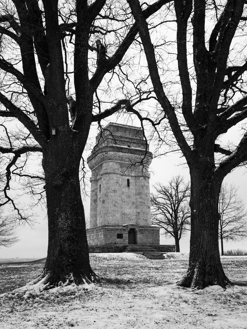 Winter am Bismarckturm 