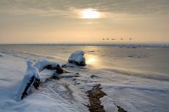 Winter am Bodden