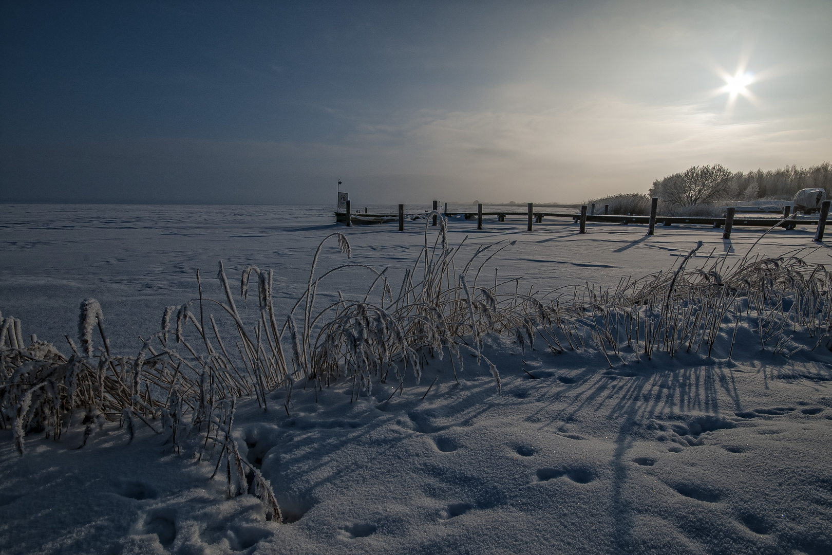 Winter am Bodden