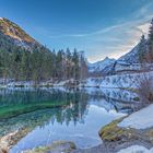 Winter am Christlessee im Stillachtal in Oberstdorf