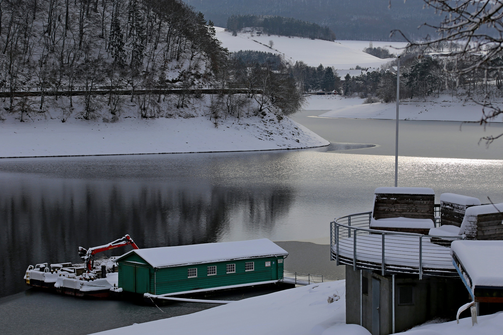 Winter am Diemelsee