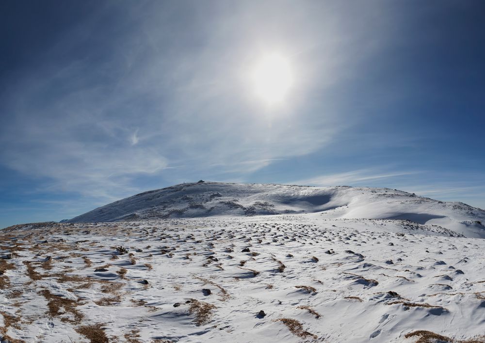 Winter am Dobratsch