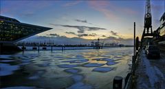 * Winter am Dockland...