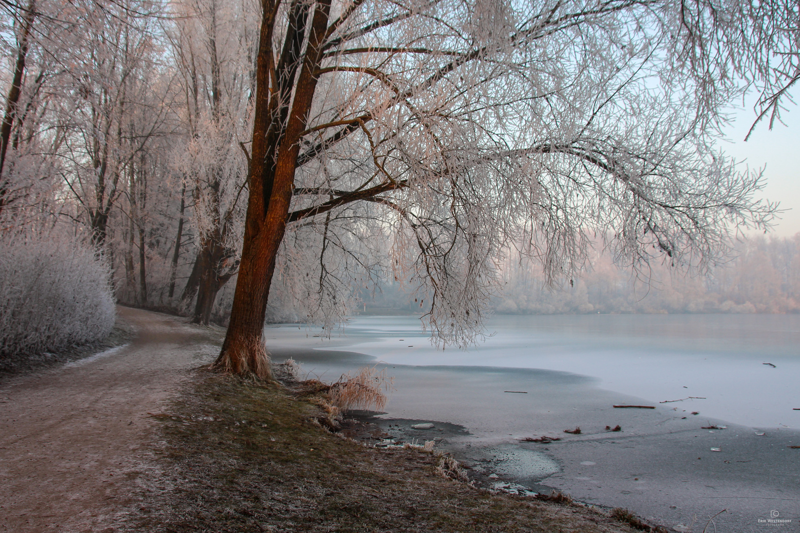 Winter am Feringasee