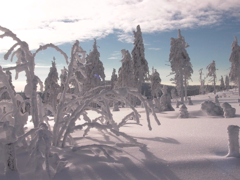 Winter am Fichtelberg