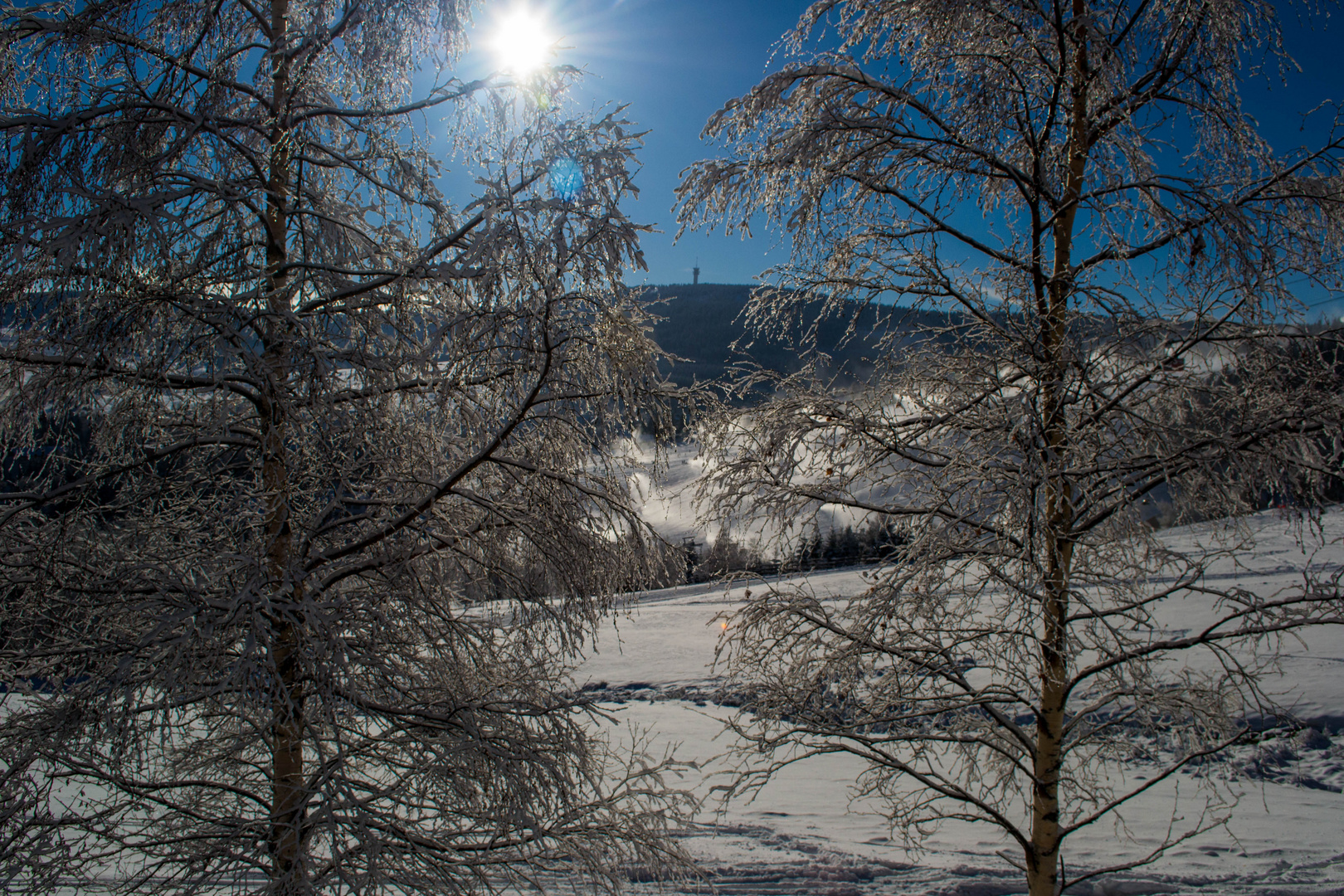 Winter am Fichtelberg