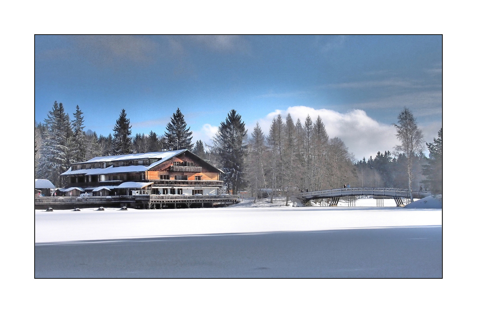 Winter am Fichtelsee