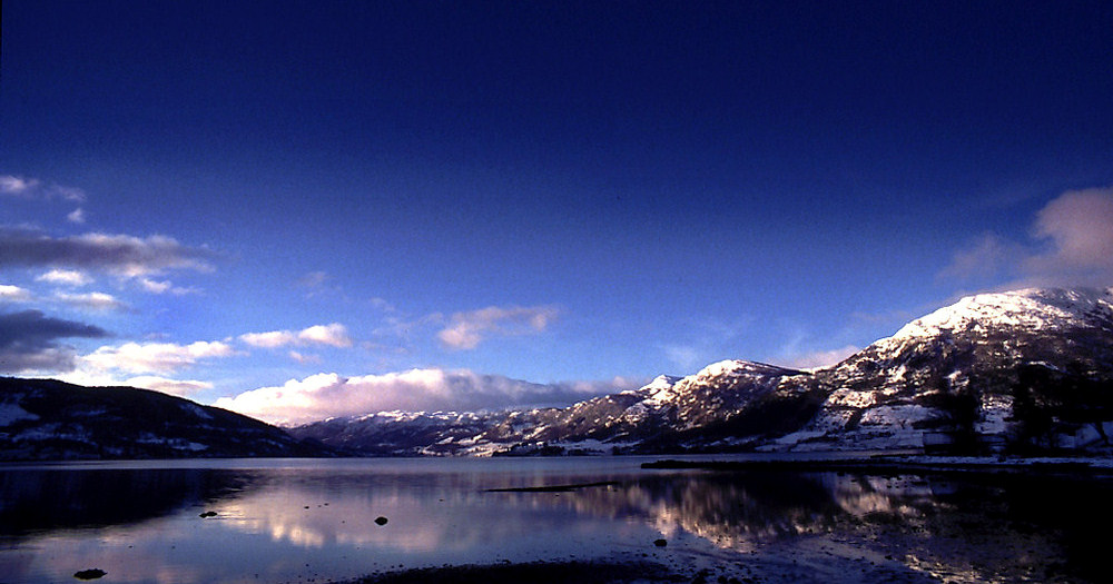 Winter am Fjord