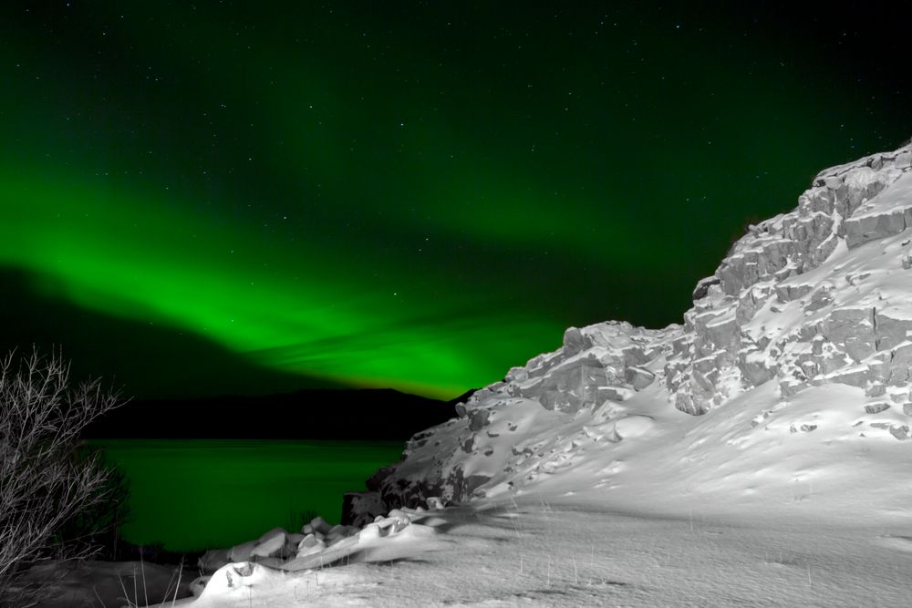 Winter am Fjord