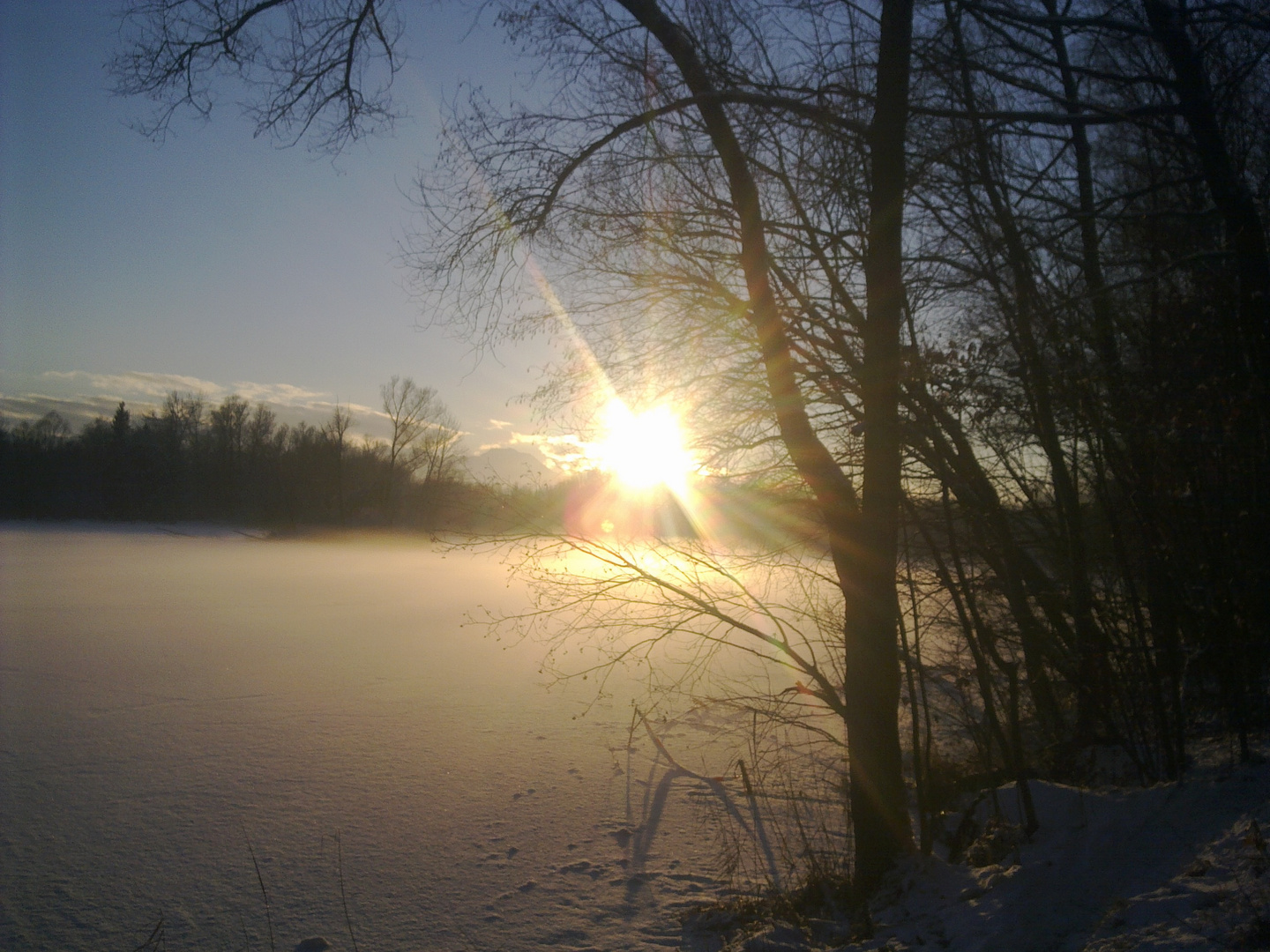 Winter am Floriansee