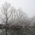 winter am fluss