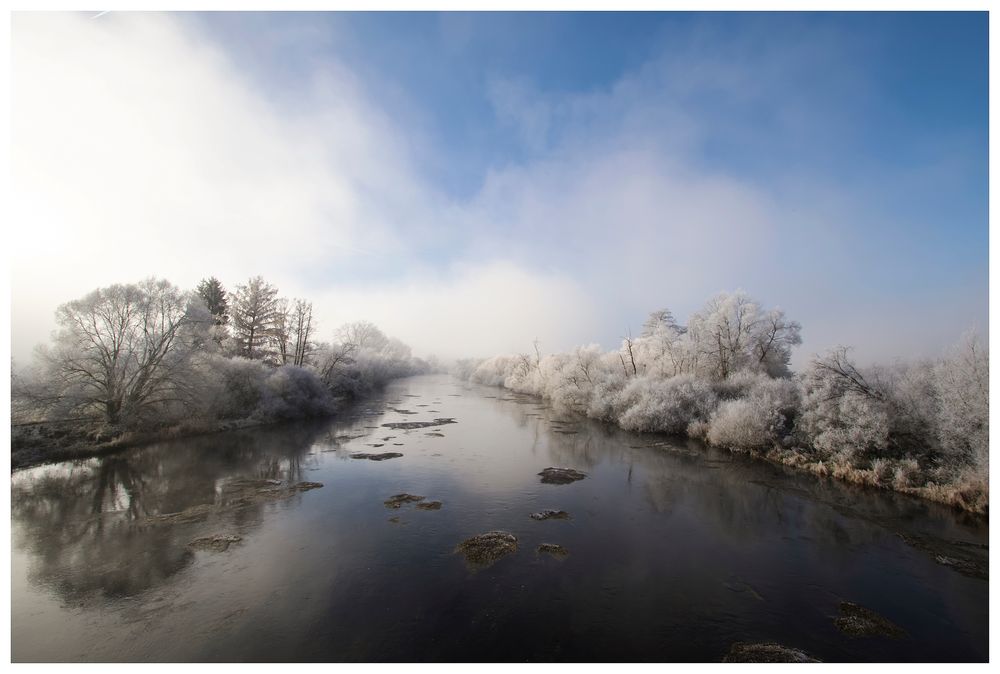 Winter am Fluß