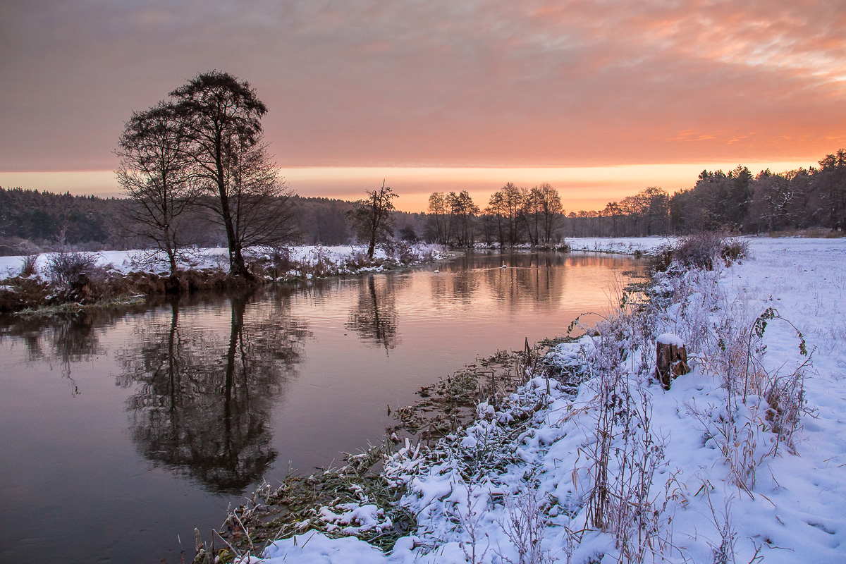 Winter am Fluß