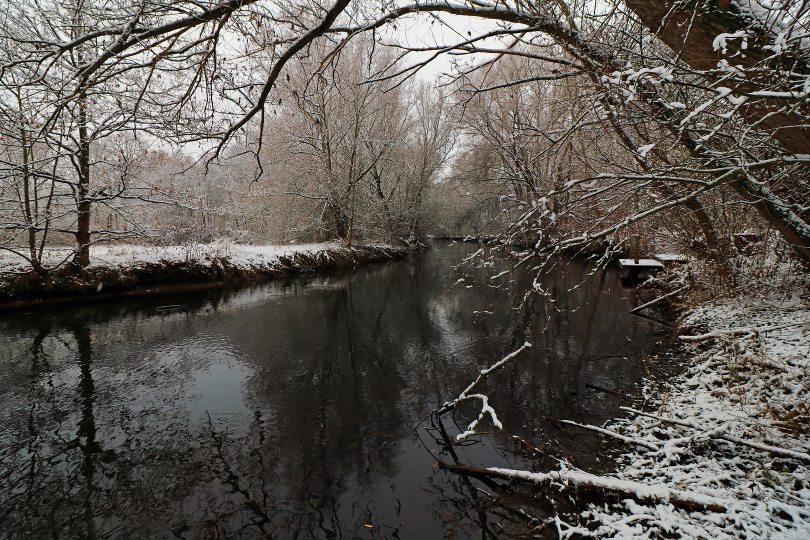 Winter am Fluss