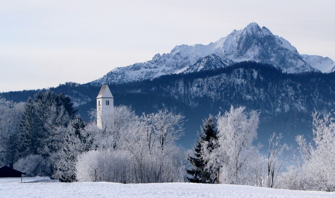 Winter am Forgensee