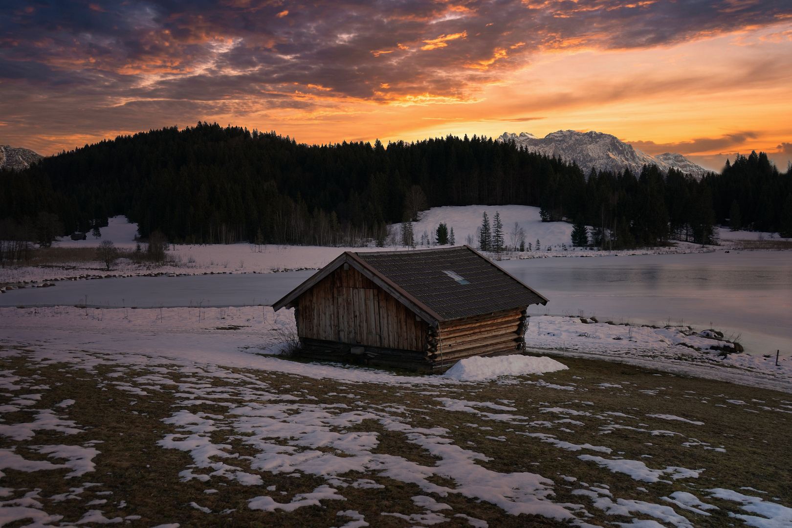 Winter am Geroldsee