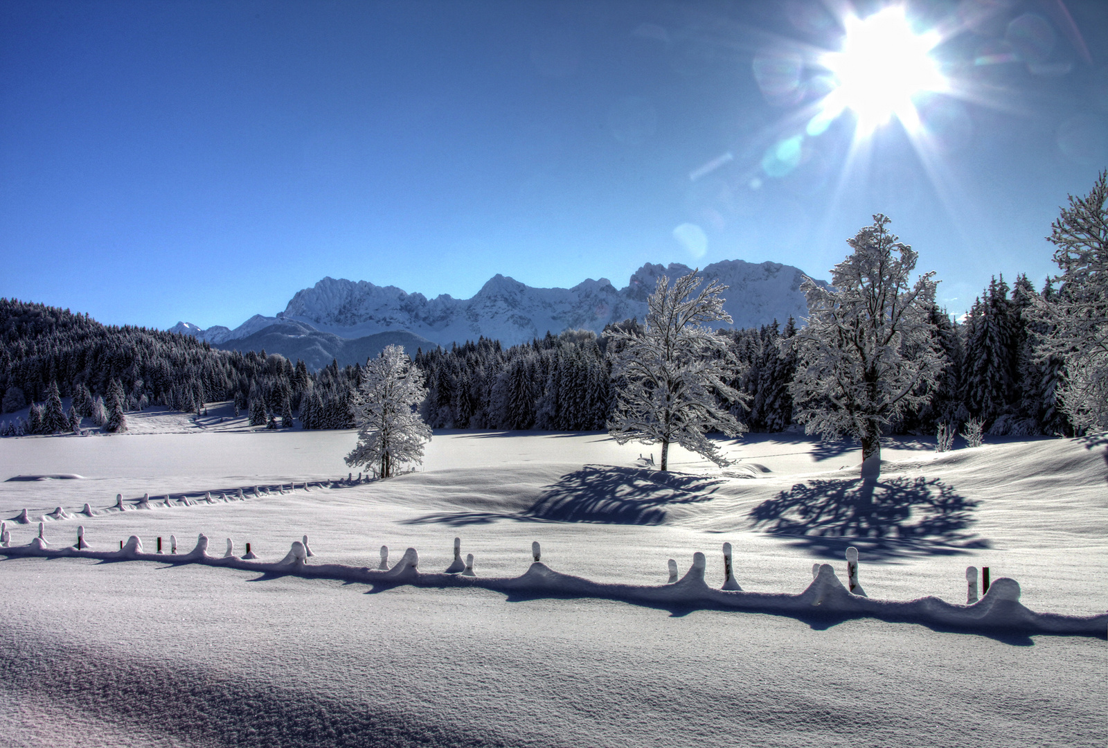 Winter am Geroldsee