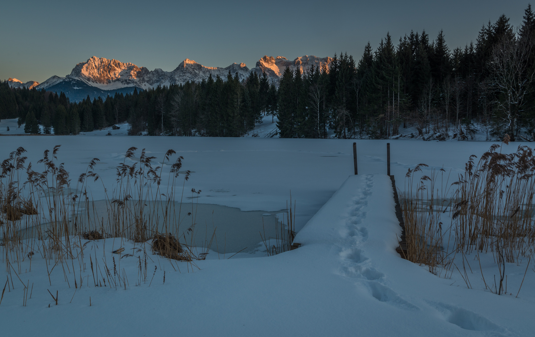 Winter am Geroldsee