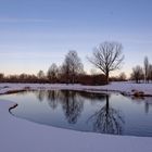 Winter am Golfplatz Olching