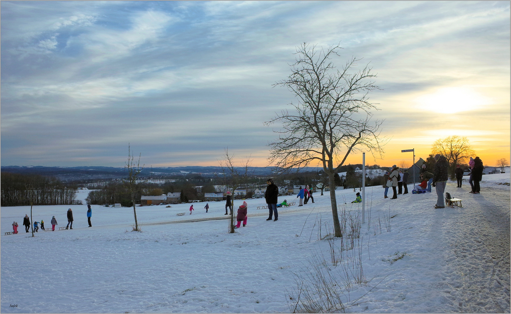 Winter am Haarstrang