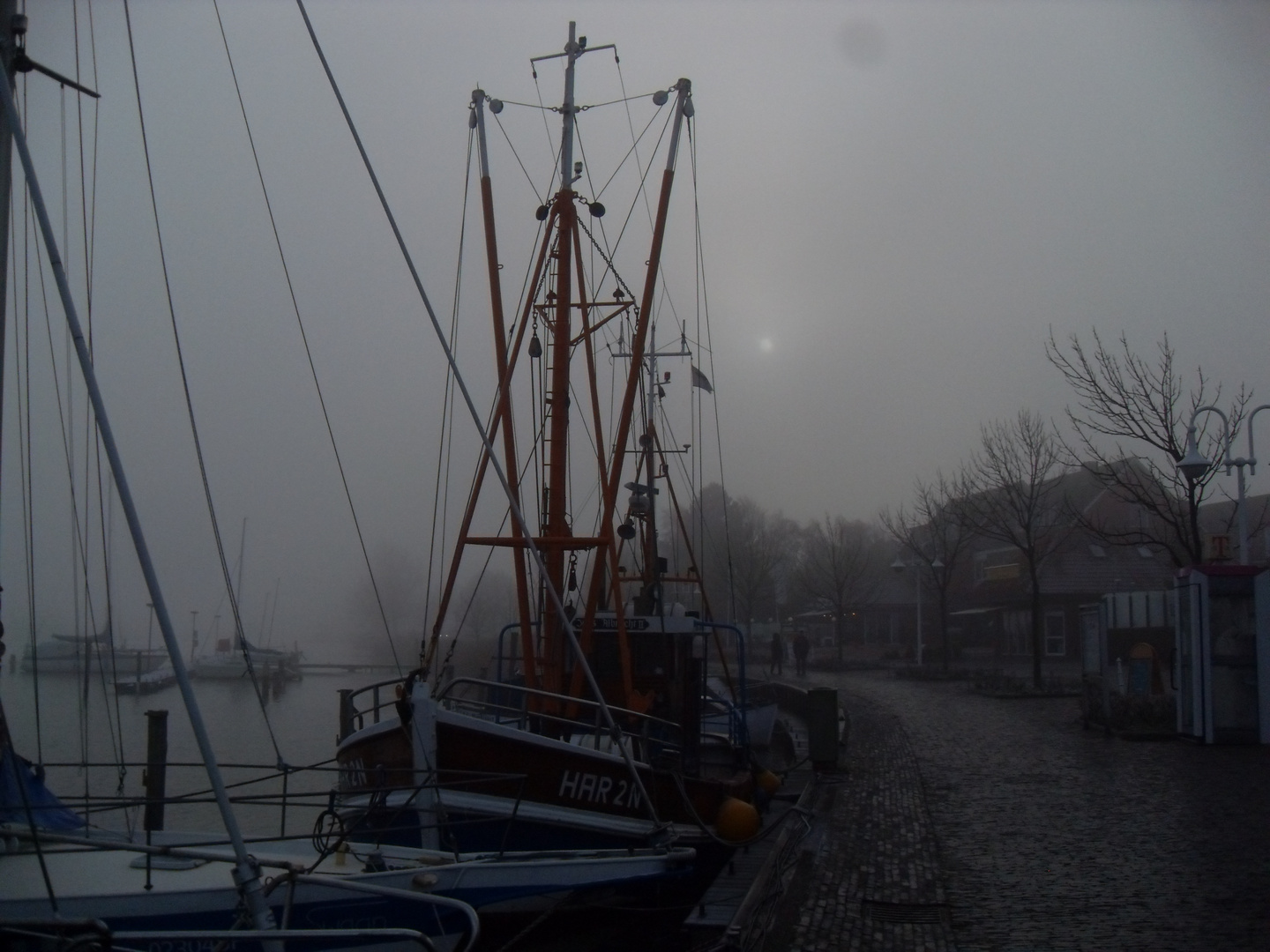 Winter am Hafen