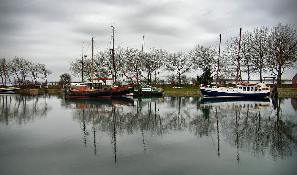 Winter am Hafen