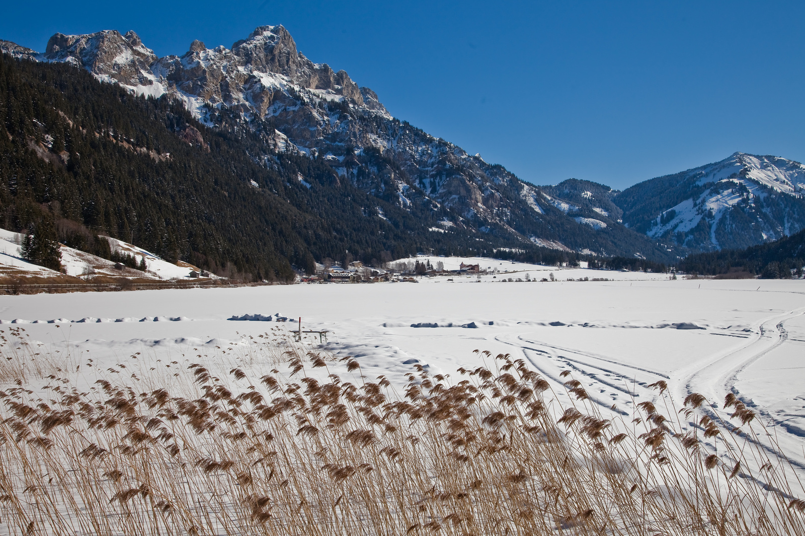 Winter am Haldensee