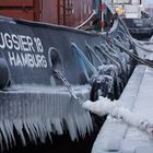 Winter am Hamburger Hafen