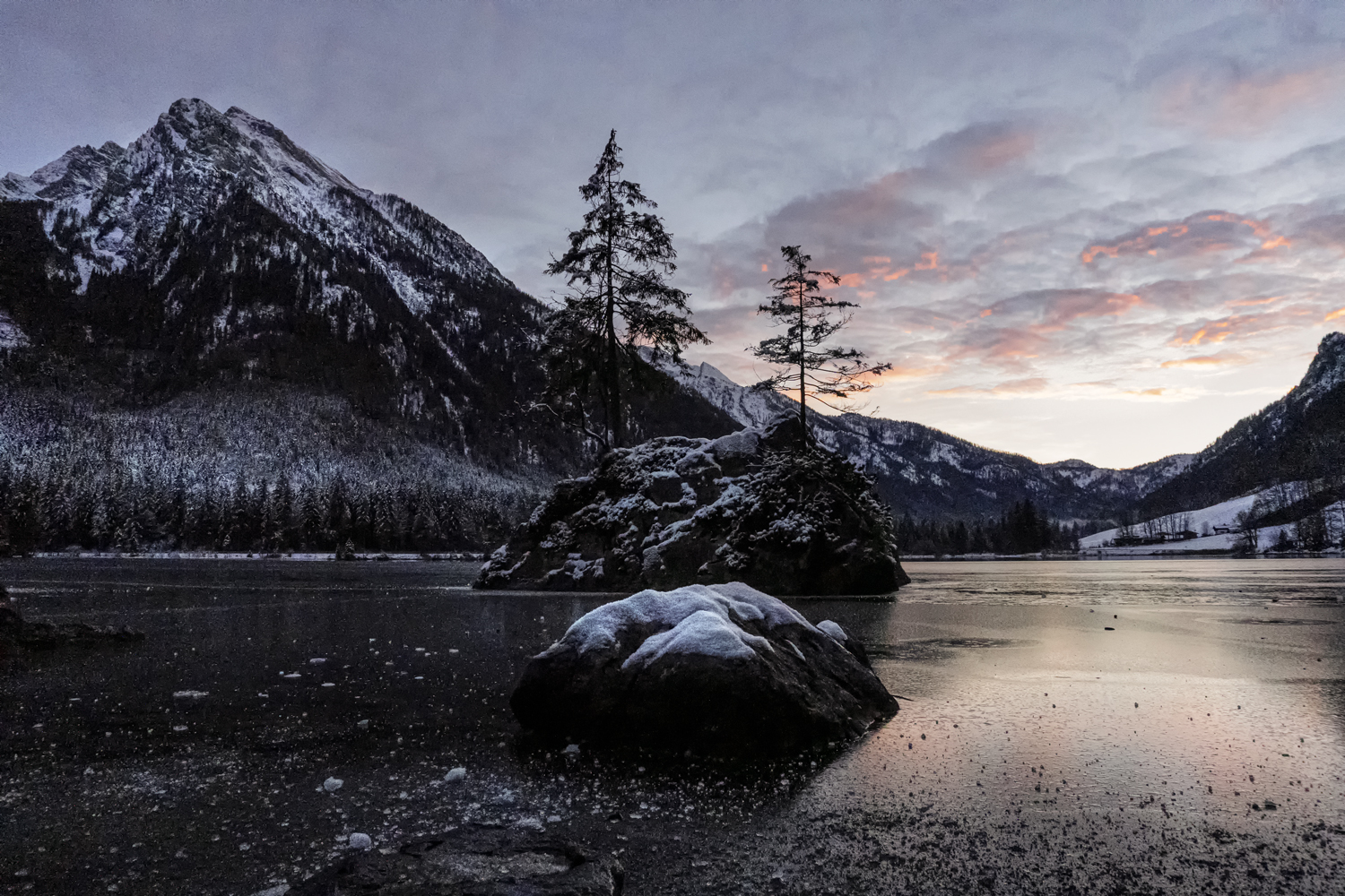 Winter am Hintersee