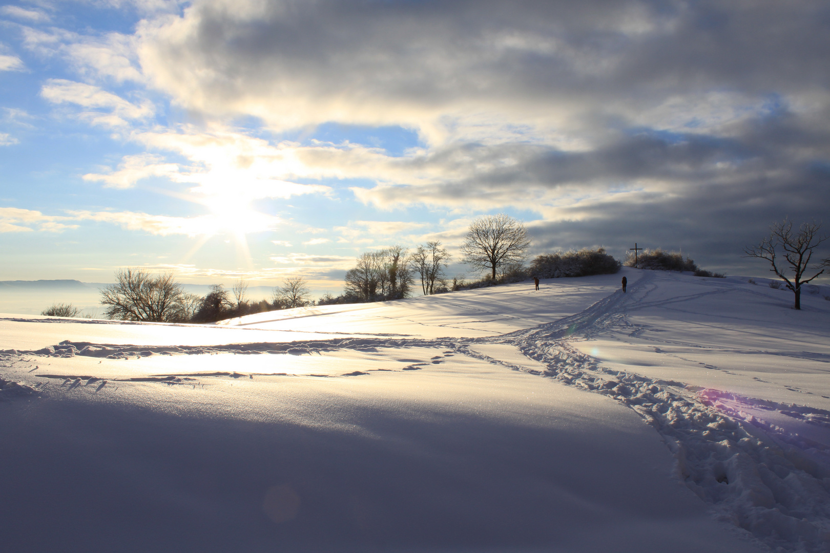 Winter am Hohenstaufen