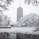 Winter am Hotelturm