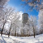 Winter am Hotelturm