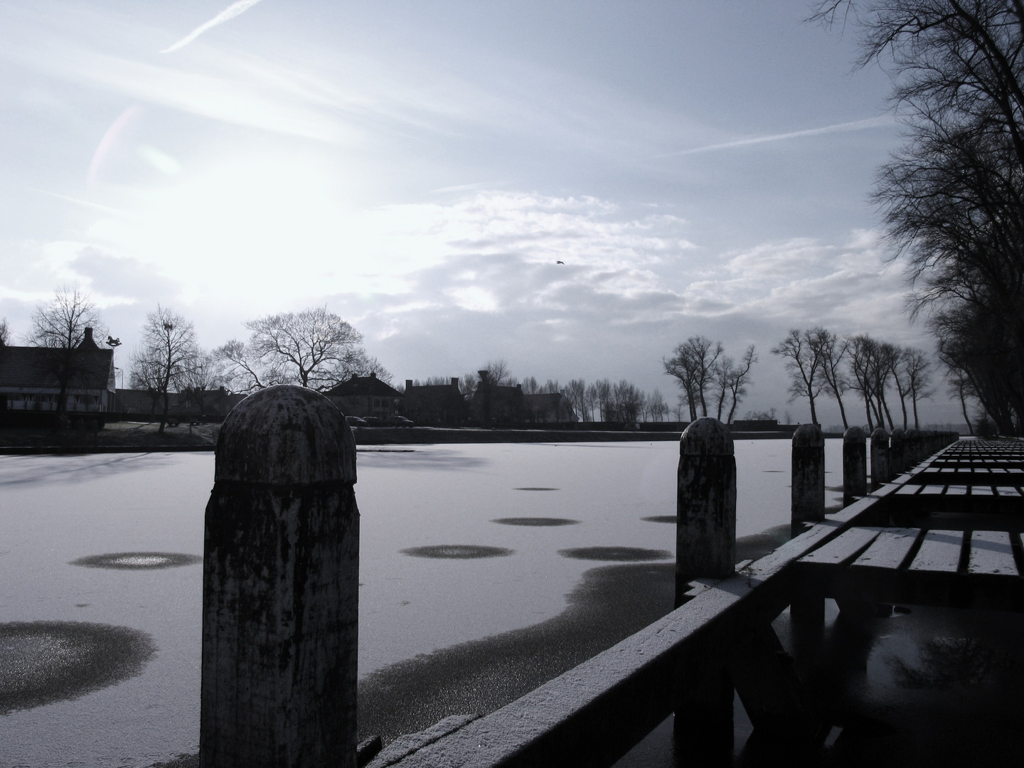 Winter am Kanal