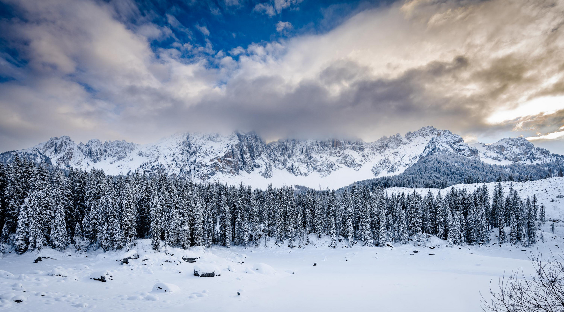 Winter am Karersee II