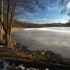 Winter am kleinen See