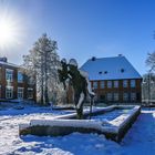 Winter am Klosterplatz Osterholz-Scharmbeck