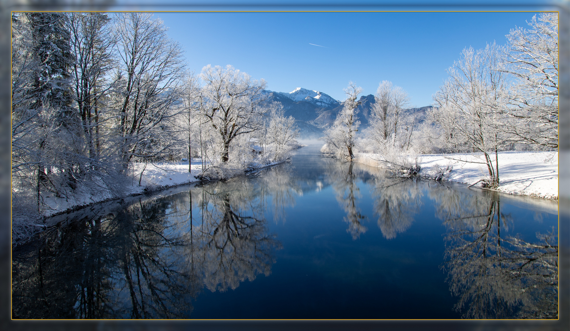 Winter am Kochelsee