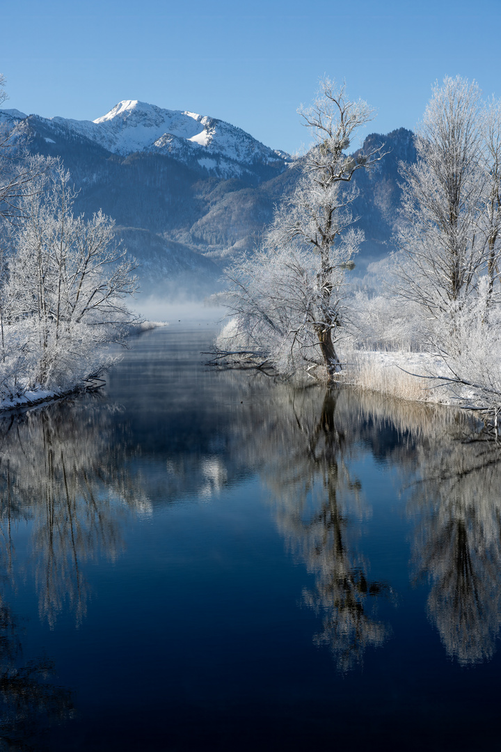 Winter am Kochelsee