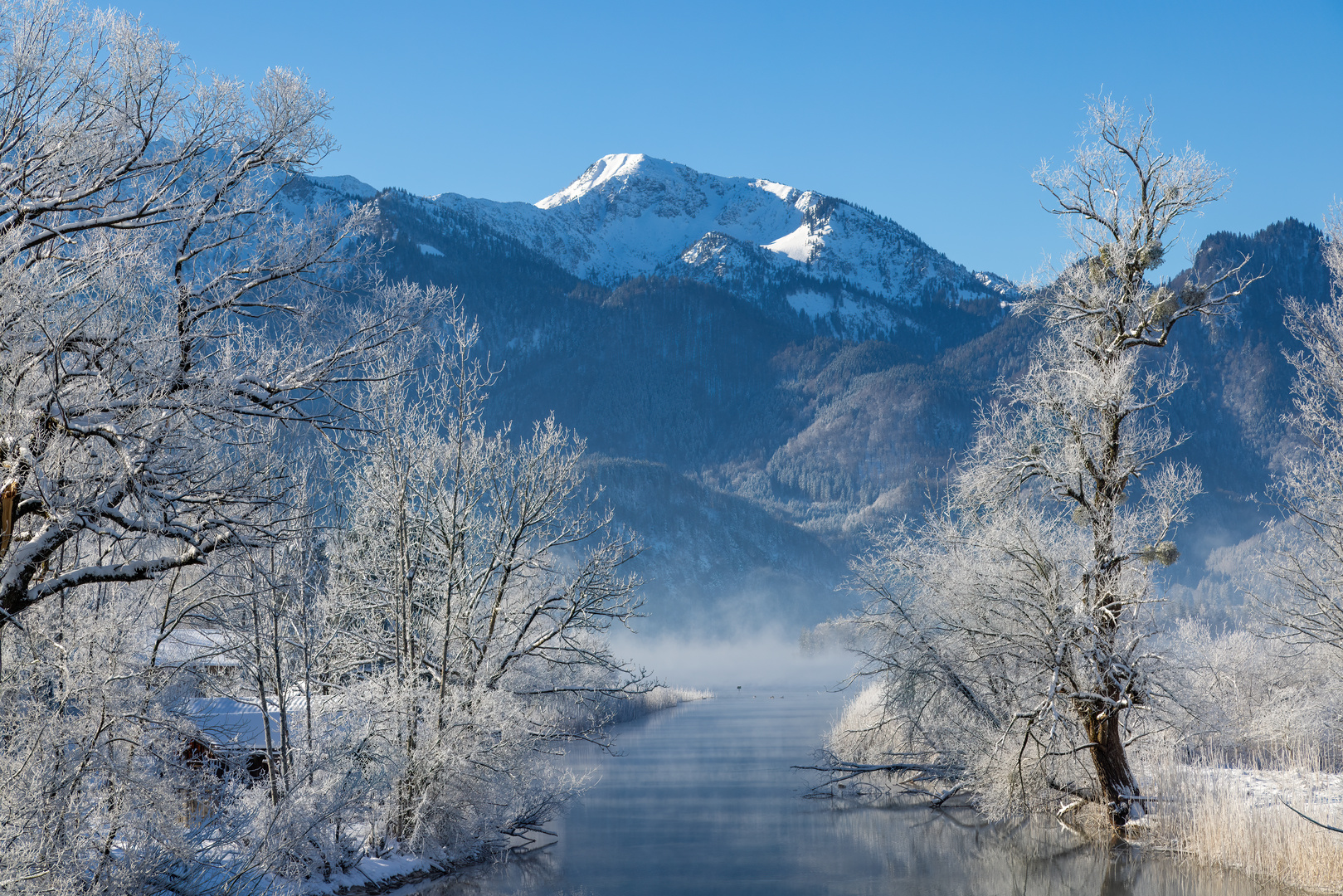 Winter am Kochelsee