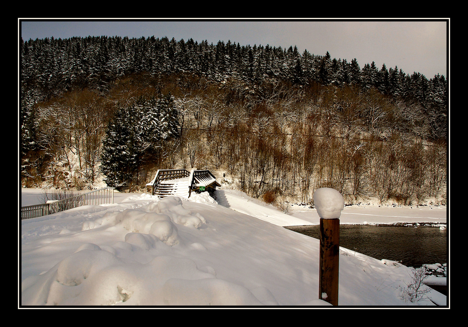 Winter am Kronenburgersee