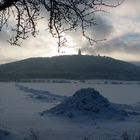 Winter am Kyffhäusergebirge