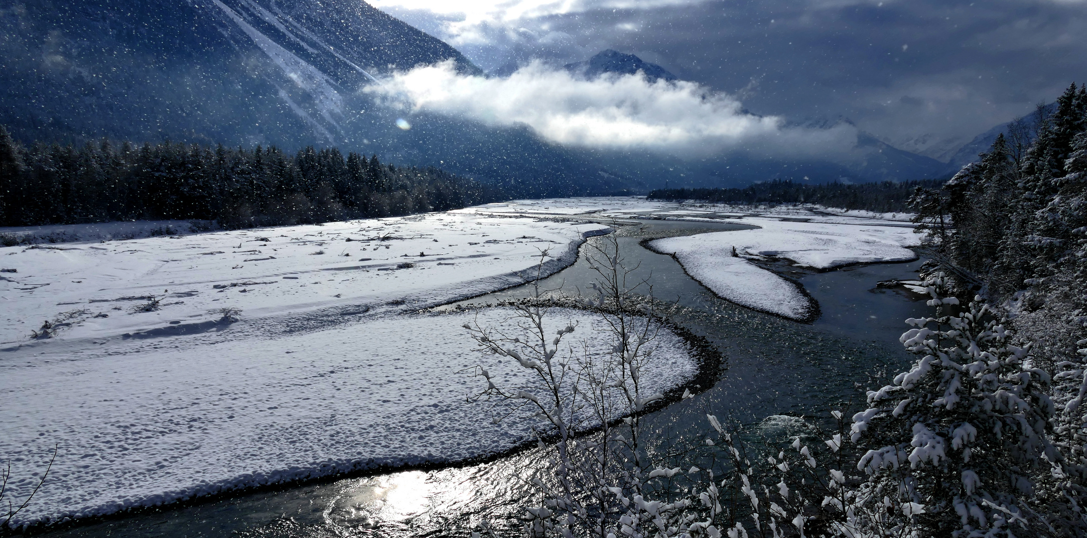 Winter am Lech